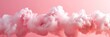 cotton candy on solid background with copy space