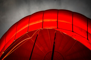 Wall Mural - Sunrise from a hot air balloon over the hunter valley