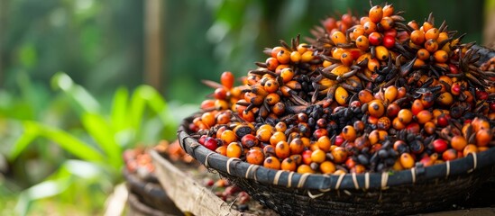 Palm oil is commonly used in West African cooking, as well as in some foods, products, and fuels.