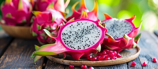 Sticker - Dragon fruit fiber can assist in stabilizing blood sugar levels