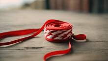 Red And White Ribbon Thread Martisor Illustration 42