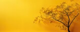 Fototapeta Dmuchawce - Abstract yellow background with tree shadows. Generative AI.