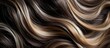 Human hair balayage color topper for V-shaped hair extensions.