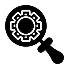 Wall Mural - Magnifying Glass Vector Icon