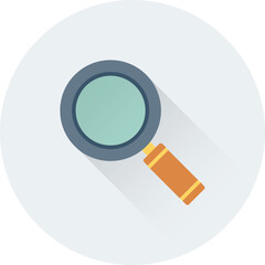 Poster - Magnifier Vector Icon