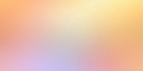 Wall Mural - light orange beige gradient background grainy noise texture backdrop abstract poster banner header d