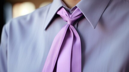 Wall Mural - single awareness ribbon gently pinned to a jacket on World Cancer Day