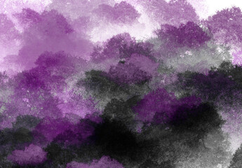 Wall Mural - purple black grey trees design abstract wallpaper background clipart transparent background