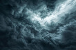 AI-generated dramatic sea of clouds