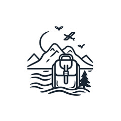 Adventure Logo Mountain