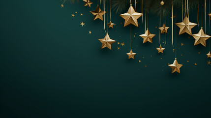 Wall Mural - Festive decoration background, template for holidays and celebrations