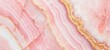 Closeup of polished abstract blue pink agate crystal natural quartz healing stone texture background