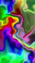 Wall Mural - Abstract vertical gradient video, Holographic multicolor vertical video, Abstract liquid vertical video
