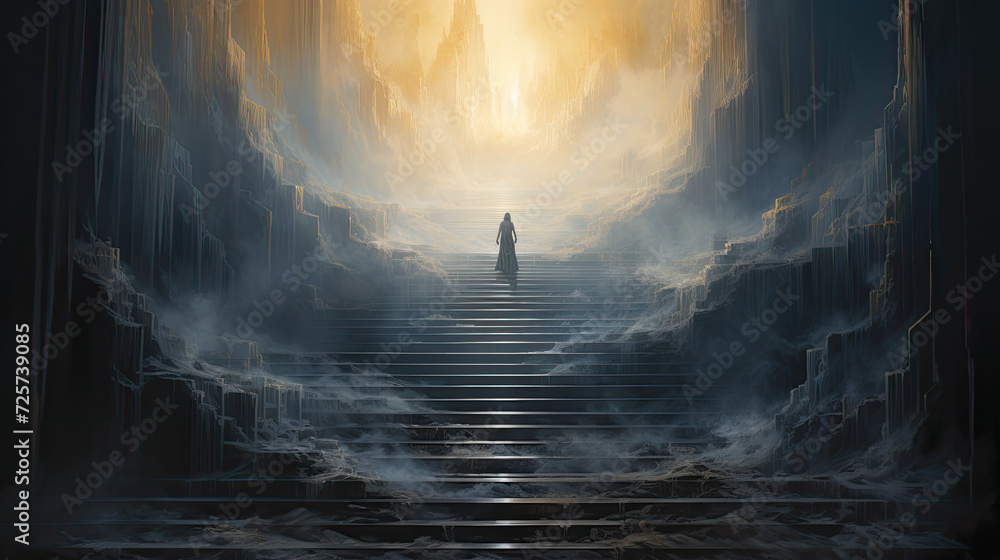 stairway to afterlife leads to heaven and hell two ways