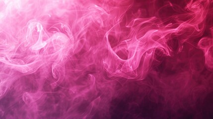 Wall Mural - Vibrant close-up image of swirling red and pink smoke. Perfect for adding a touch of color and mystique to your designs