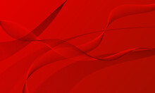 Red Lines Wave Curves On Wave Curves Abstract Background