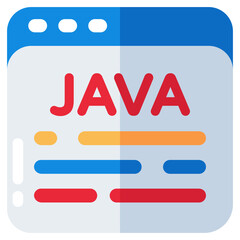 unique design icon of web coding