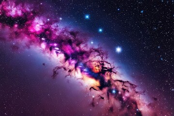Wall Mural - Dazzling and enchanting astral theme