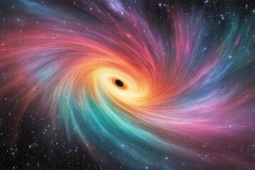 Wall Mural - Radiant and enchanting galaxy wonder