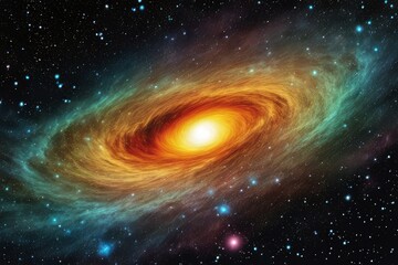 Wall Mural - Gorgeous and vibrant universe display