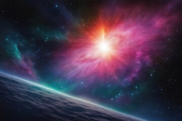 Wall Mural - Marvelous and enchanting stellar theme