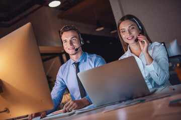 Wall Mural - Business people working