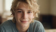 © Artur - Young Blonde Man with Wavy Hair and Friendly Smile