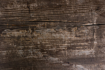 Wall Mural - Texture of an old wooden log with a crack. Wooden background.