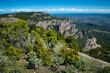 Image of landscape with mountains at Park Natural de Sant Llorenc del Munt, Spain
