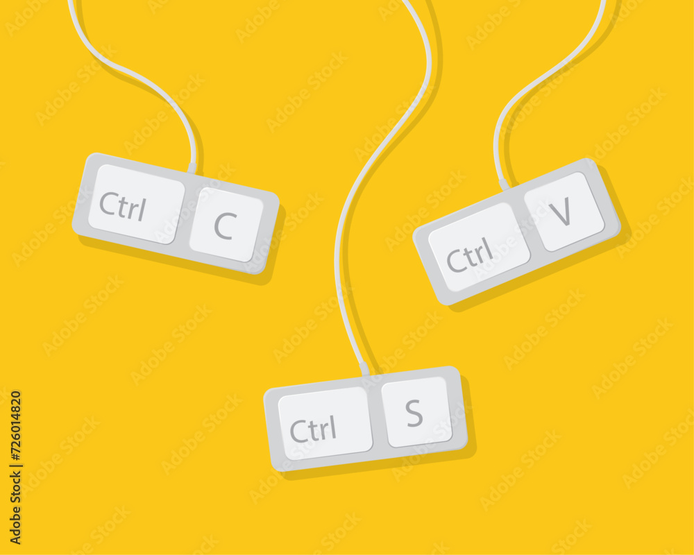 Keyboard shortcuts. Hotkey. Shortcut key. Hotkey combination. Ctrl C ...