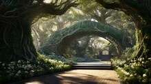 Enchanting Whispers Beneath The Canopy Of Dreams: Unveiling The Hidden Wonders Of A Secret Garden's Mystical Realm In A Symphony Of Nature's Beauty And Magic