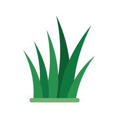 Canvas Print - Grass Icon