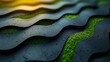 The surface is black and green with the gradient is the surface with templates metal texture soft lines tech gradient abstract diagonal background silver black sleek.