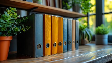 Leinwandbilder - IT consultants setup Document Management Systems (DMS) with modern computers to manage corporate files, manage business processes, and archive documents.