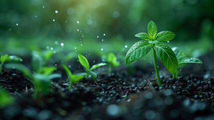 Poster - A concept of environmental technology. Sustainable development goals. Sustainable development goals. Natural power resources.