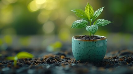Aufkleber - The concept of green computing, green technology, green IT, CSR, and IT ethics.