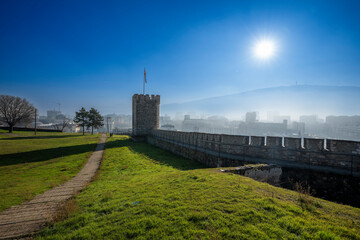 Canvas Print - Fortress Kale in Skopje, North Macedonia