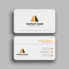 Wall Mural - Minimal and creative business card design