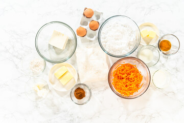 Wall Mural - Baking Bliss: Carrot Bundt Cake From Cake Mix