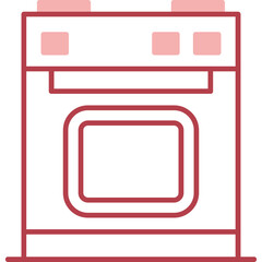 Wall Mural - Electric Stove Icon