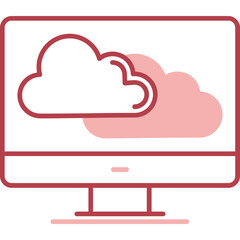 Sticker - Cloud Icon