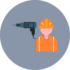 Sticker - Worker Icon