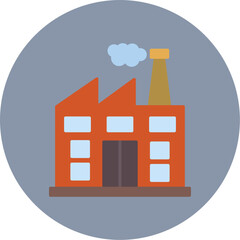 Sticker - Factory Icon