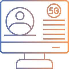 Sticker - Video Conference Icon