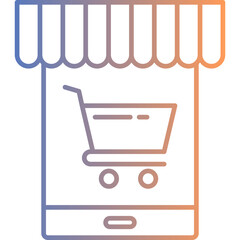 Poster - Online Store Icon