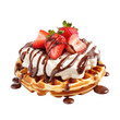 © posterpalette - Sweet waffle on transparent background