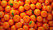An Orange-Colored Image of Countless Oranges - Generative AI
