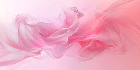 Abstract pastel pink swirls background in soft shades of pink, red, and white