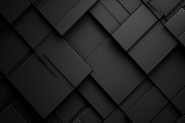 Wall Mural - Black and dark abstract pattern background.