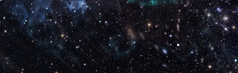 Wall Mural - high quality space background. starfield in outer space many light years far from the earth. element